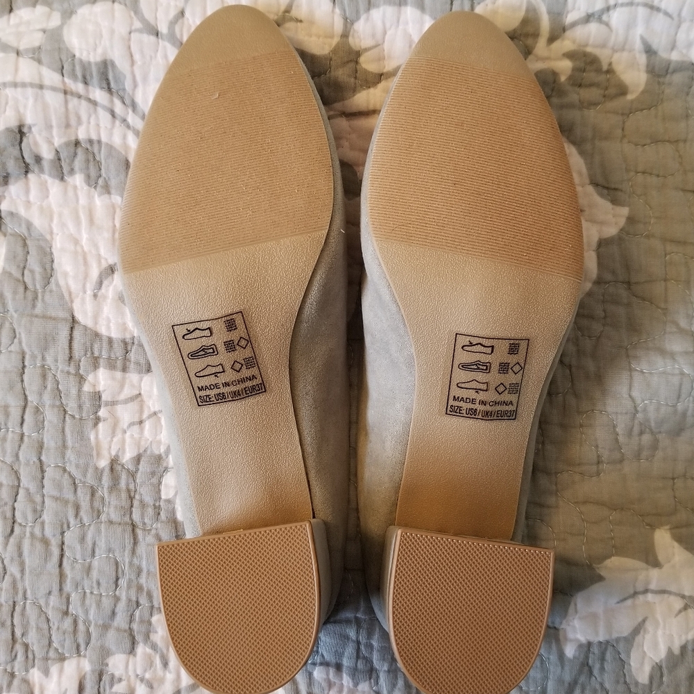 Qupid NWT Vegan Suede Slip On Mule 6 - Picture 5 of 9